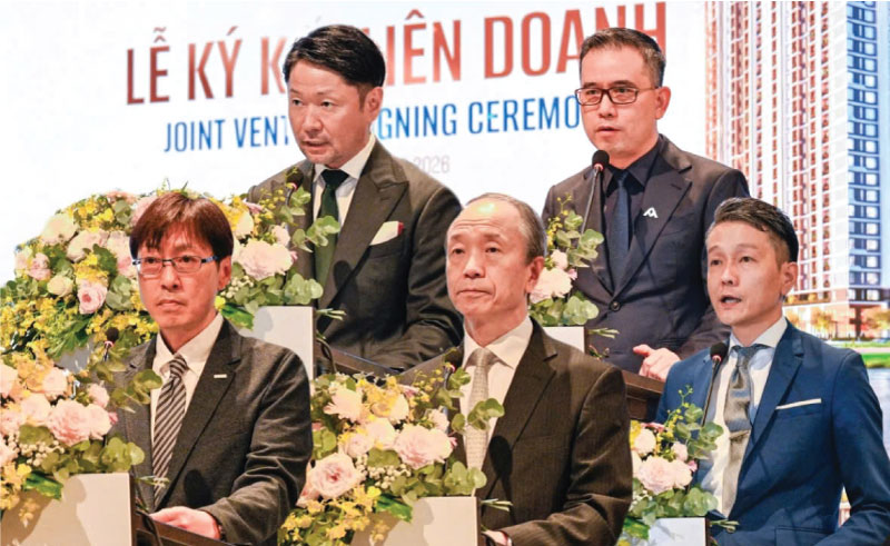 Lễ Ký Kết Liên Doanh Nhật – Singapore – Việt Nam Phát Triển Dự Án TT Genesis Nam Sài Gòn